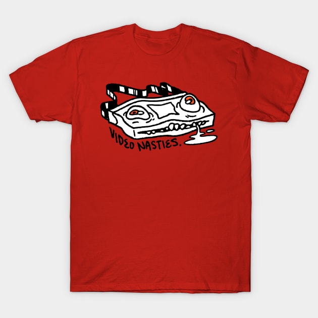 Video Nasties. T-Shirt by Dominique Arce